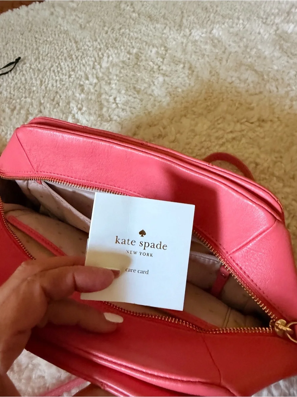 kate spade Quilted Pink Chain-Handle Shoulder Bag